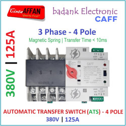 ATS 3 Phase 125A 4P 380V Automatic Transfer Switch (PLN - Genset)
